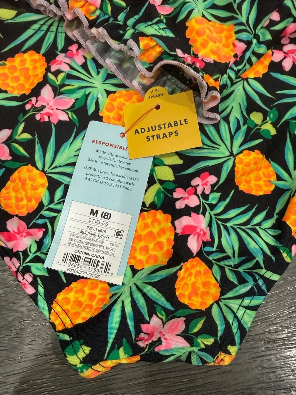 Girls' 'Sweet Pineapple' Printed Bikini Set - Cat & Jack
